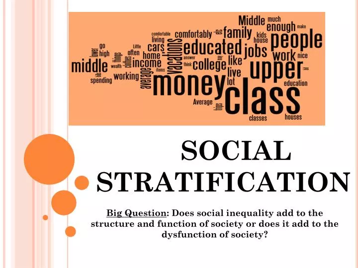 social stratification