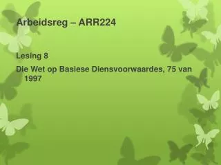 arbeidsreg arr224