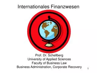 internationales finanzwesen