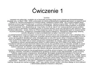 wiczenie 1