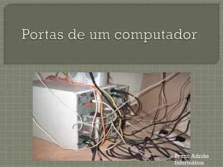 portas de um computador