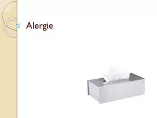 alergie
