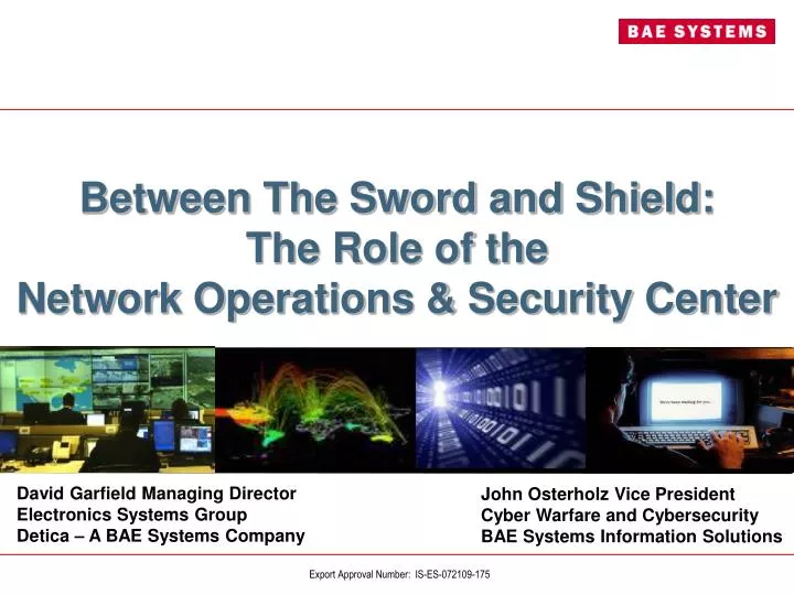 between the sword and shield the role of the network operations security center