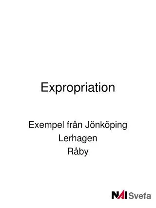 expropriation