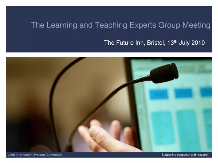 the learning and teaching experts group meeting