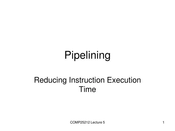 pipelining