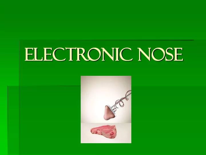 electronic nose