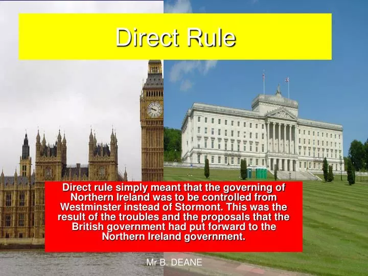 direct rule