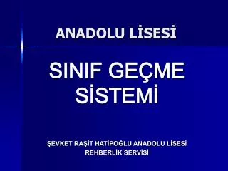 anadolu l ses