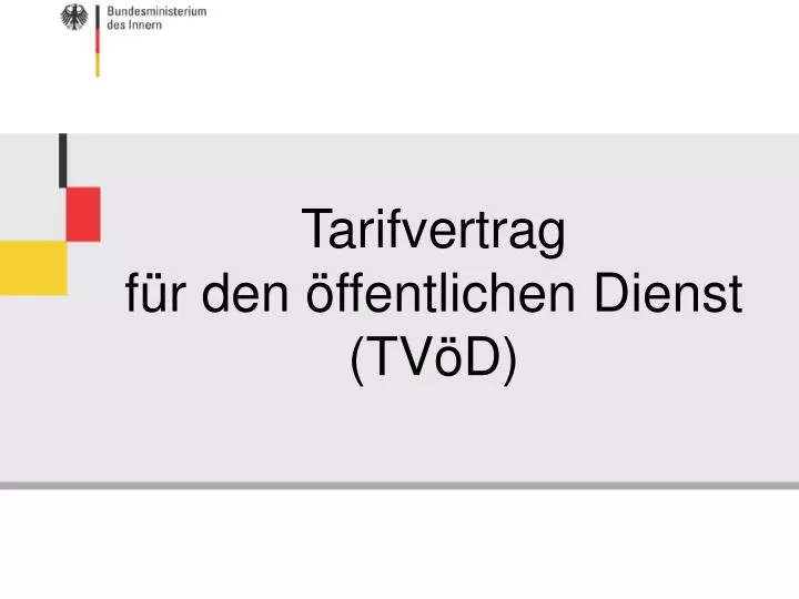 tarifvertrag f r den ffentlichen dienst tv d