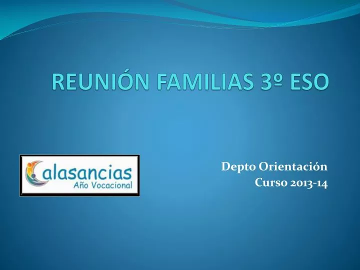 reuni n familias 3 eso