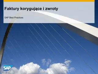 Faktury korygujące i zwroty