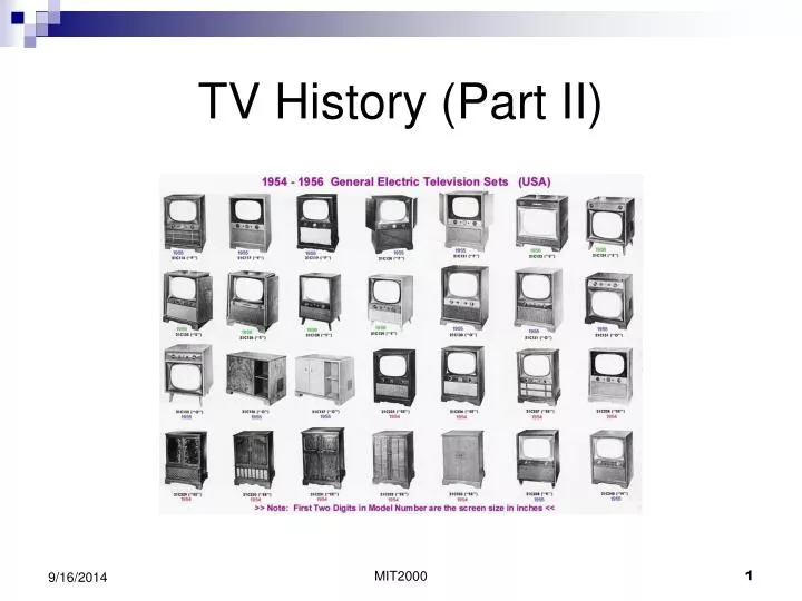 tv history part ii