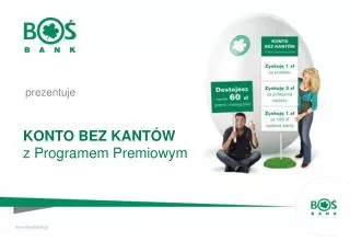 konto bez kant w z programem premiowym