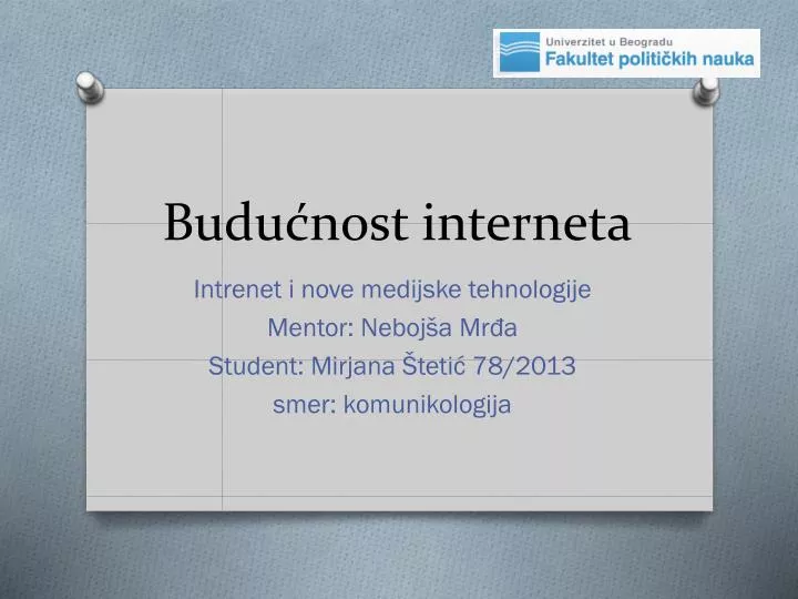 budu nost interneta