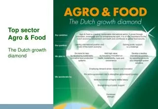 Top sector Agro &amp; Food The Dutch growth diamond