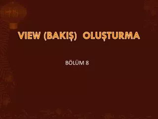 view baki olu turma