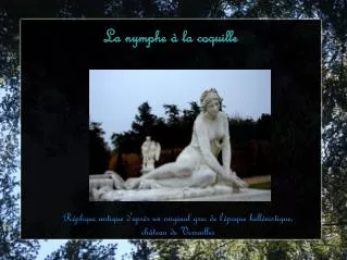 la nymphe la coquille