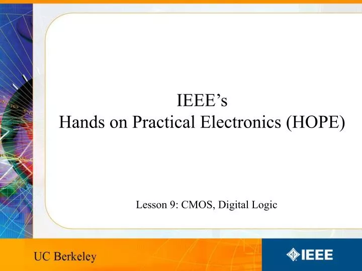 ieee s hands on practical electronics hope