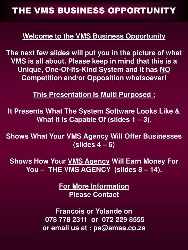 Advocare Business Opportunity