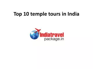 Famous temples in india