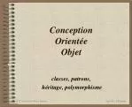 Conception Orientée Objet - slide 1