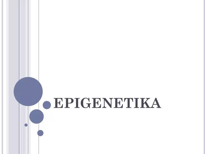 epigenetika