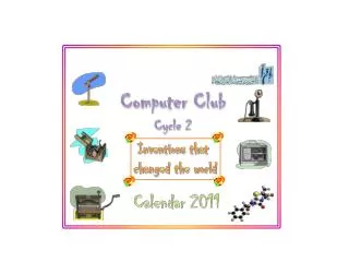 Computer Club Cycle 2