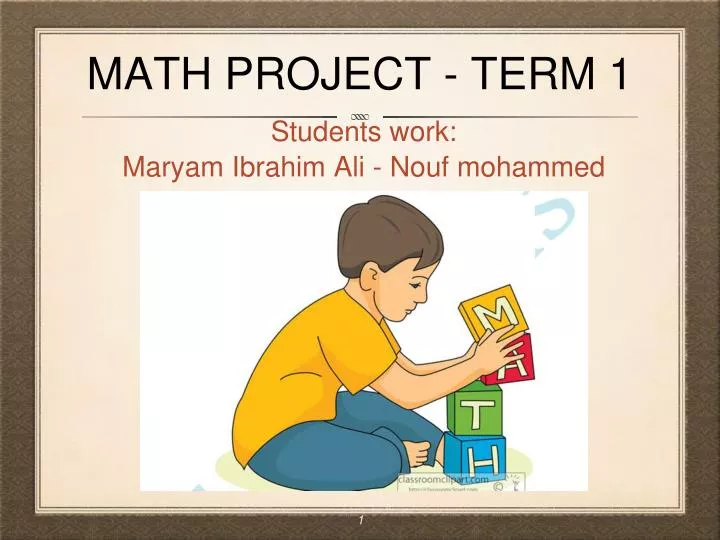 math project term 1