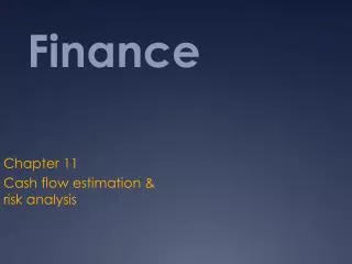 Finance