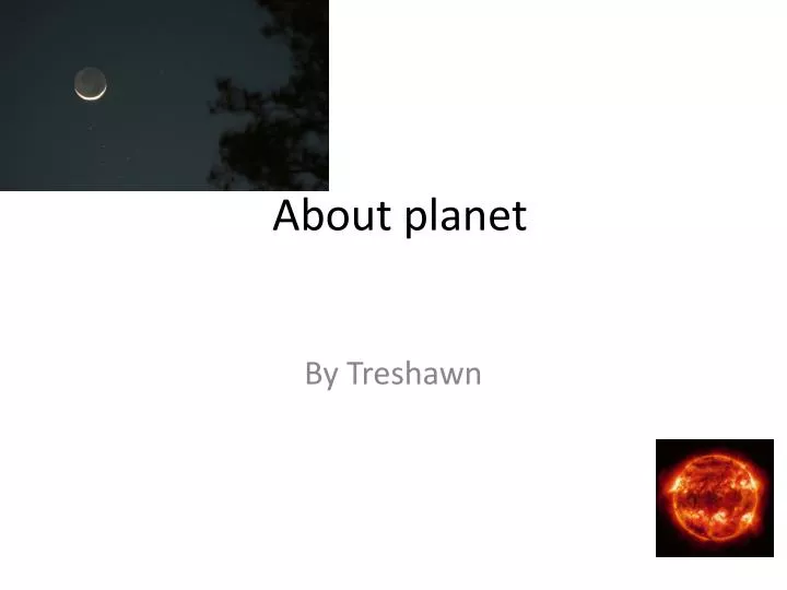 about planet