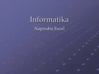 informatika