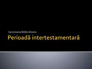 canonizarea bibliei ebraice