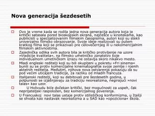 nova generacija ezdesetih
