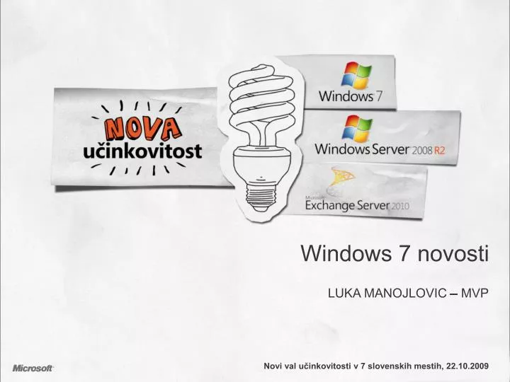 windows 7 novosti