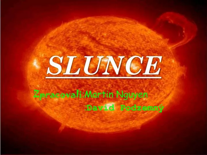 slunce