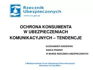 ochrona konsumenta w ubezpieczeniach komunikacyjnych tendencje