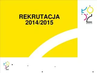 rekrutacja 2014 2015