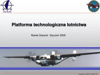 platforma technologiczna lotnictwa
