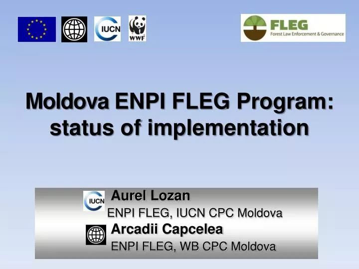 moldova enpi fleg program status of implementation