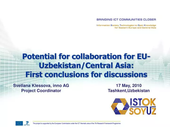 potential for collaboration for eu uzbekistan central asia first conclusions for discussions