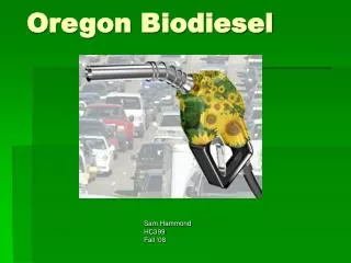 Oregon Biodiesel