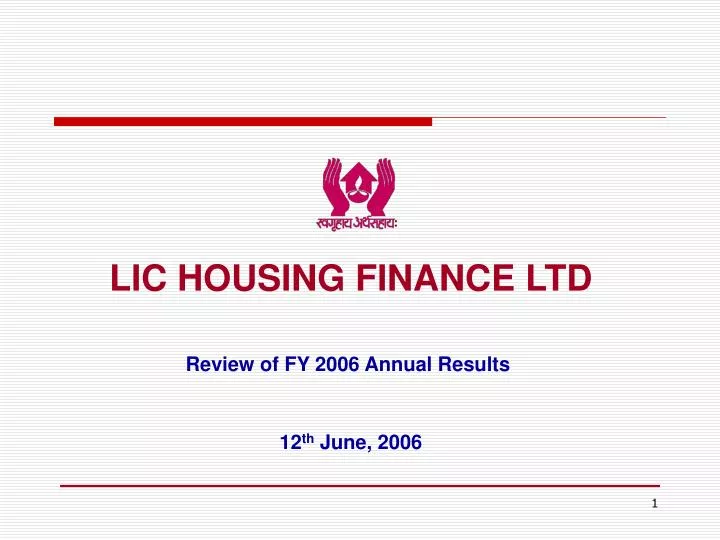 lic housing finance ltd