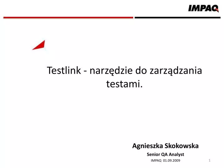 testlink narz dzie do zarz dzania testami