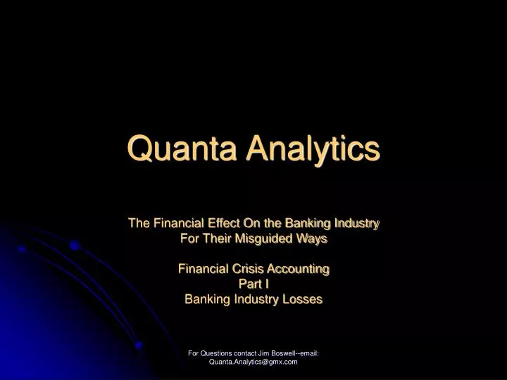 quanta analytics