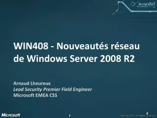 win408 nouveaut s r seau de windows server 2008 r2