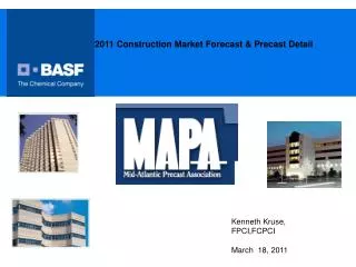 2011 Construction Market Forecast &amp; Precast Detail