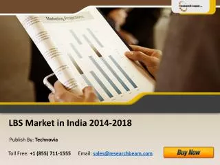 India LBS Market Size, Analysis, Share, Research 2014-2018