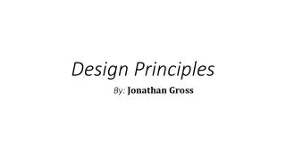 Design Principles