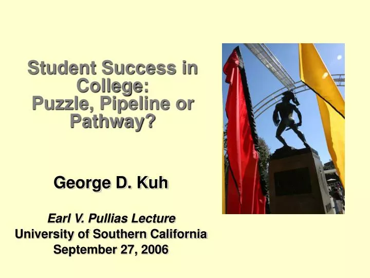 student success in college puzzle pipeline or pathway